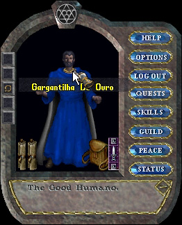 Eu usando a gargantilha que a rainha me deu