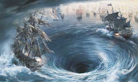 Não se sabe quantos navios já ficaram perdidos entre os planos